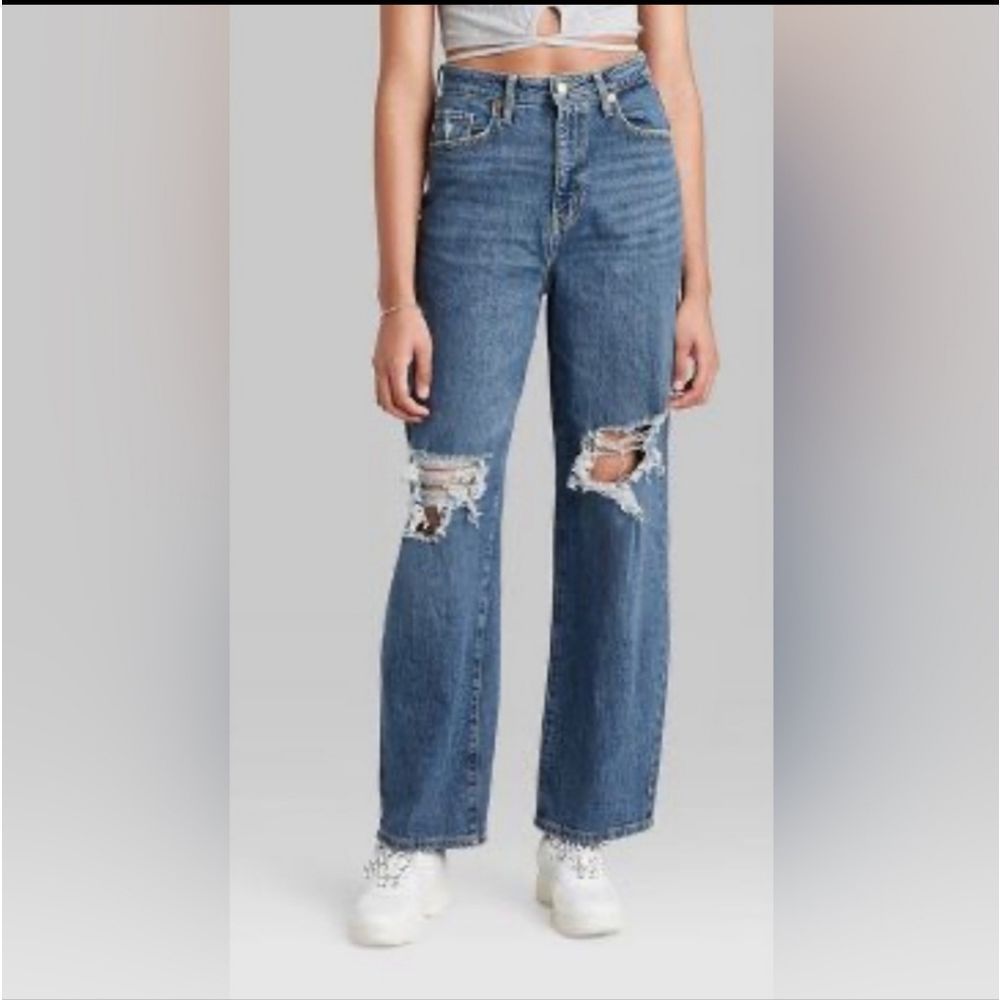 WILD FABLE Super High Rise Baggy Jeans, NWT